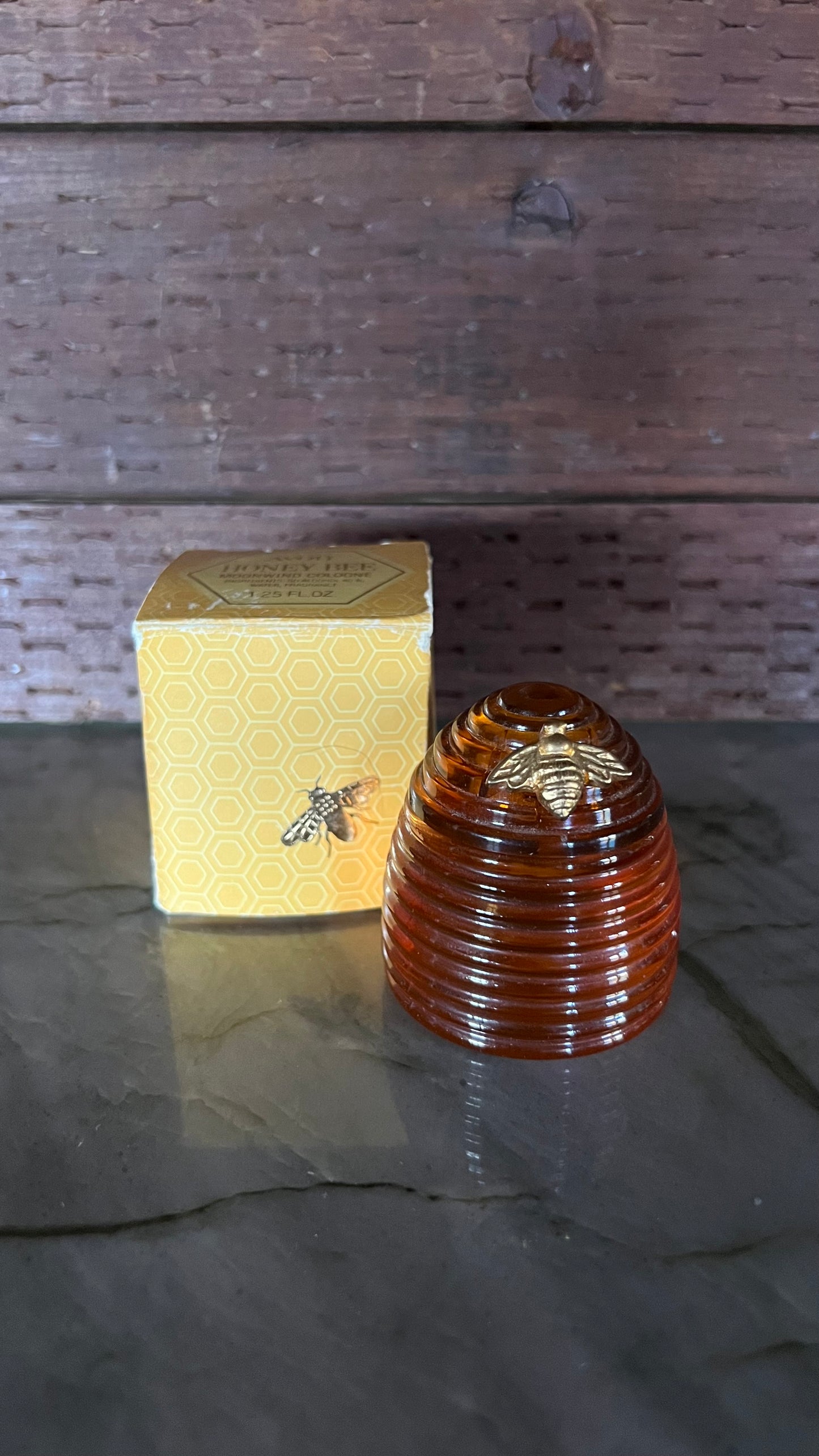 Avon Honey Bee Moonwind Cologne Canister