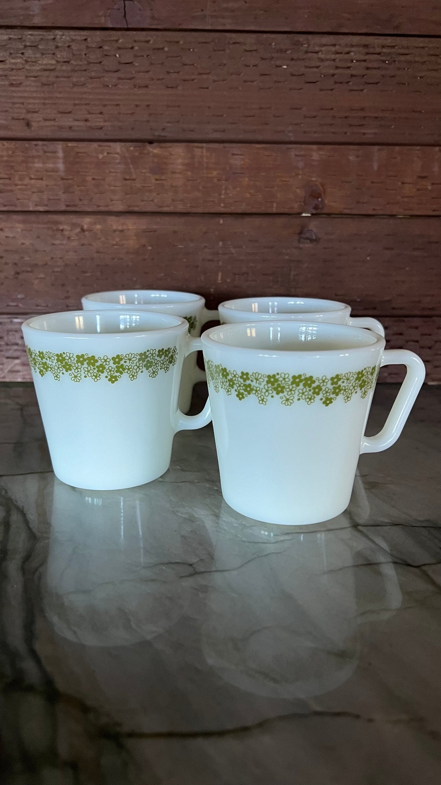 Pyrex Spring Blossom Crazy Daisy Mugs