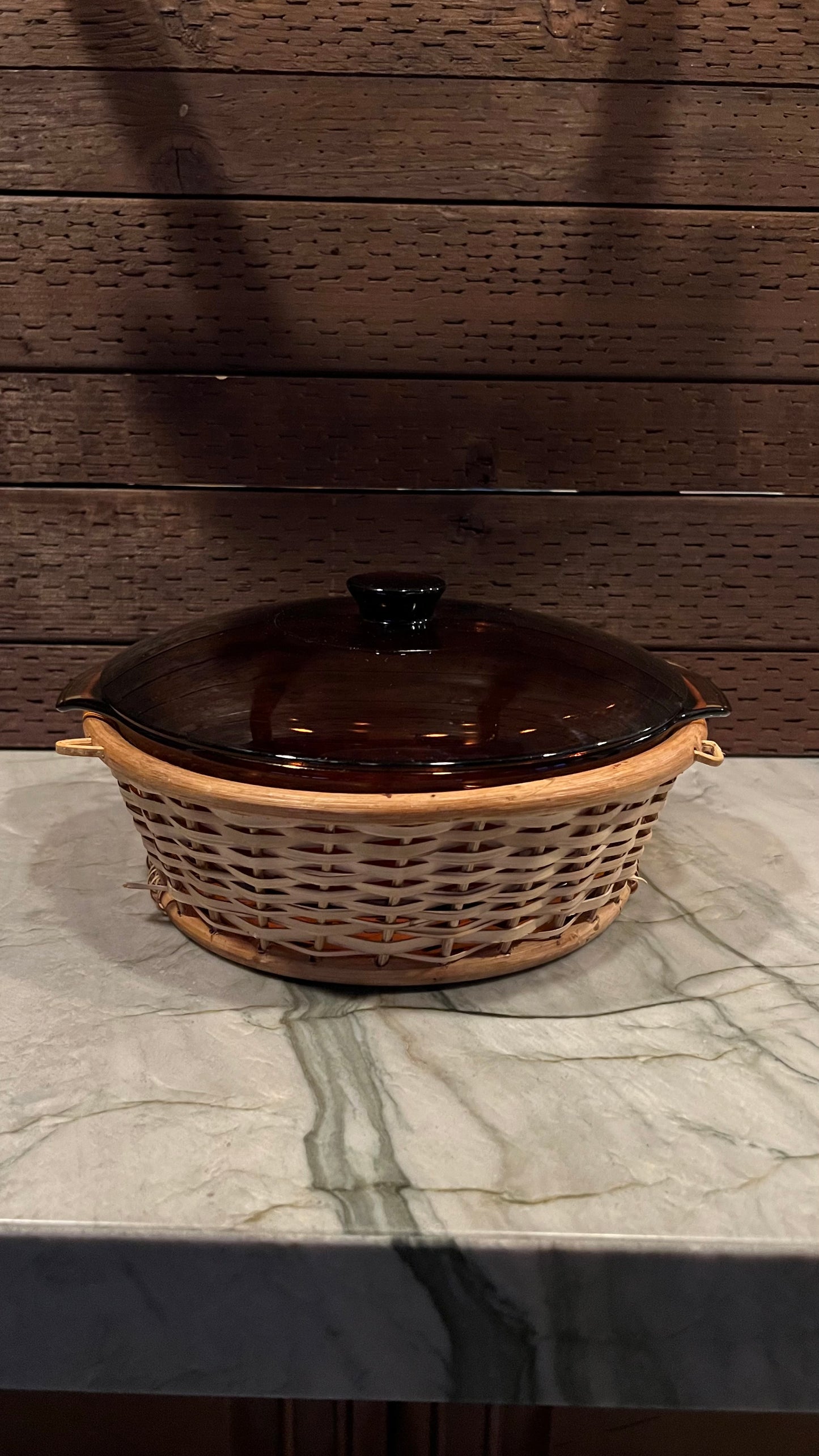 Anchor Hocking Dish with Basket