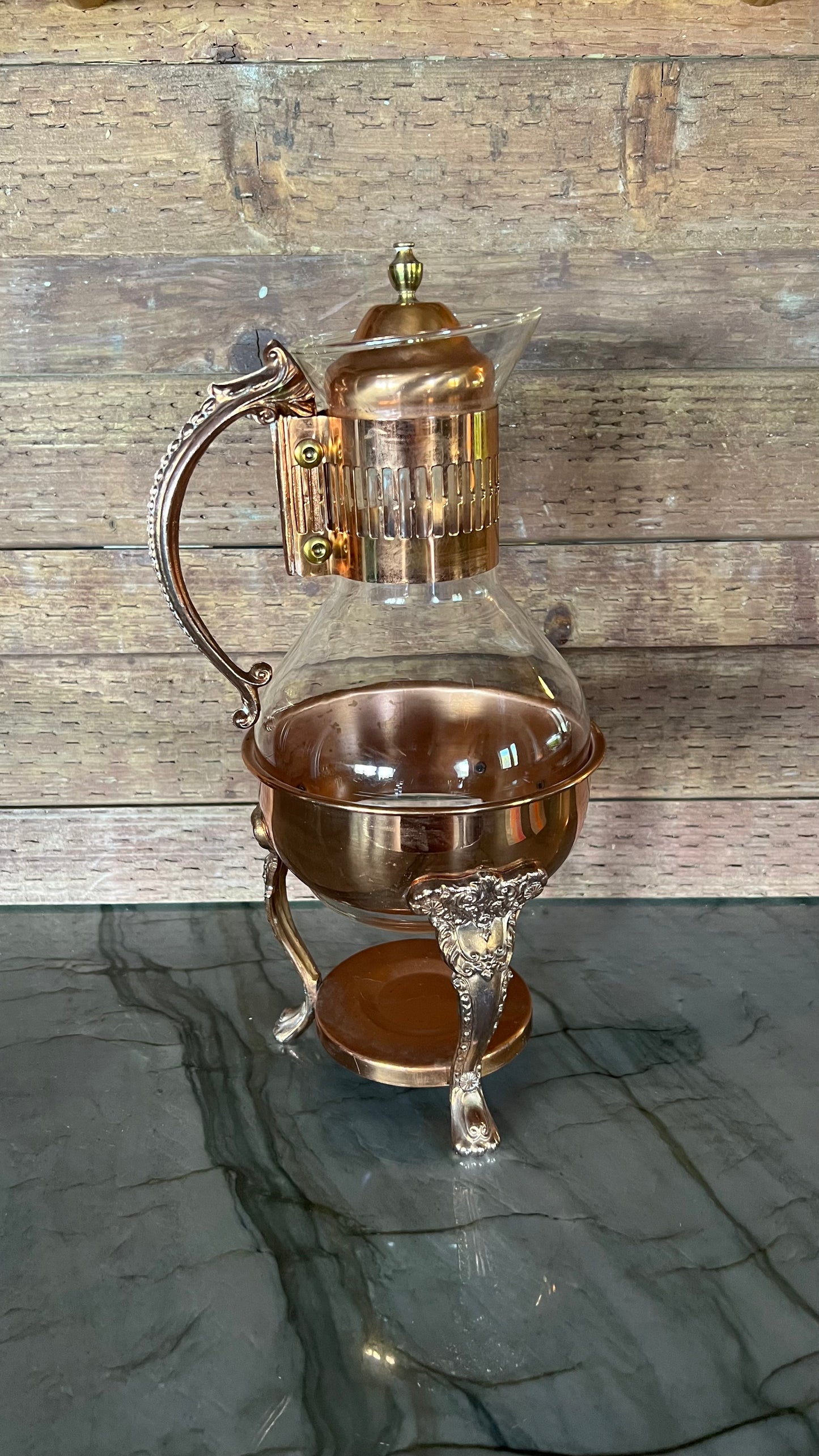 Copper & Glass Carafe