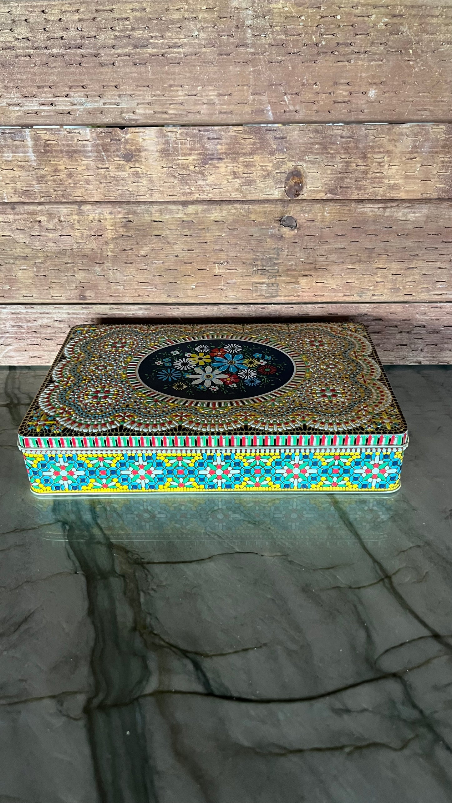 Rectangular Decorative Tin