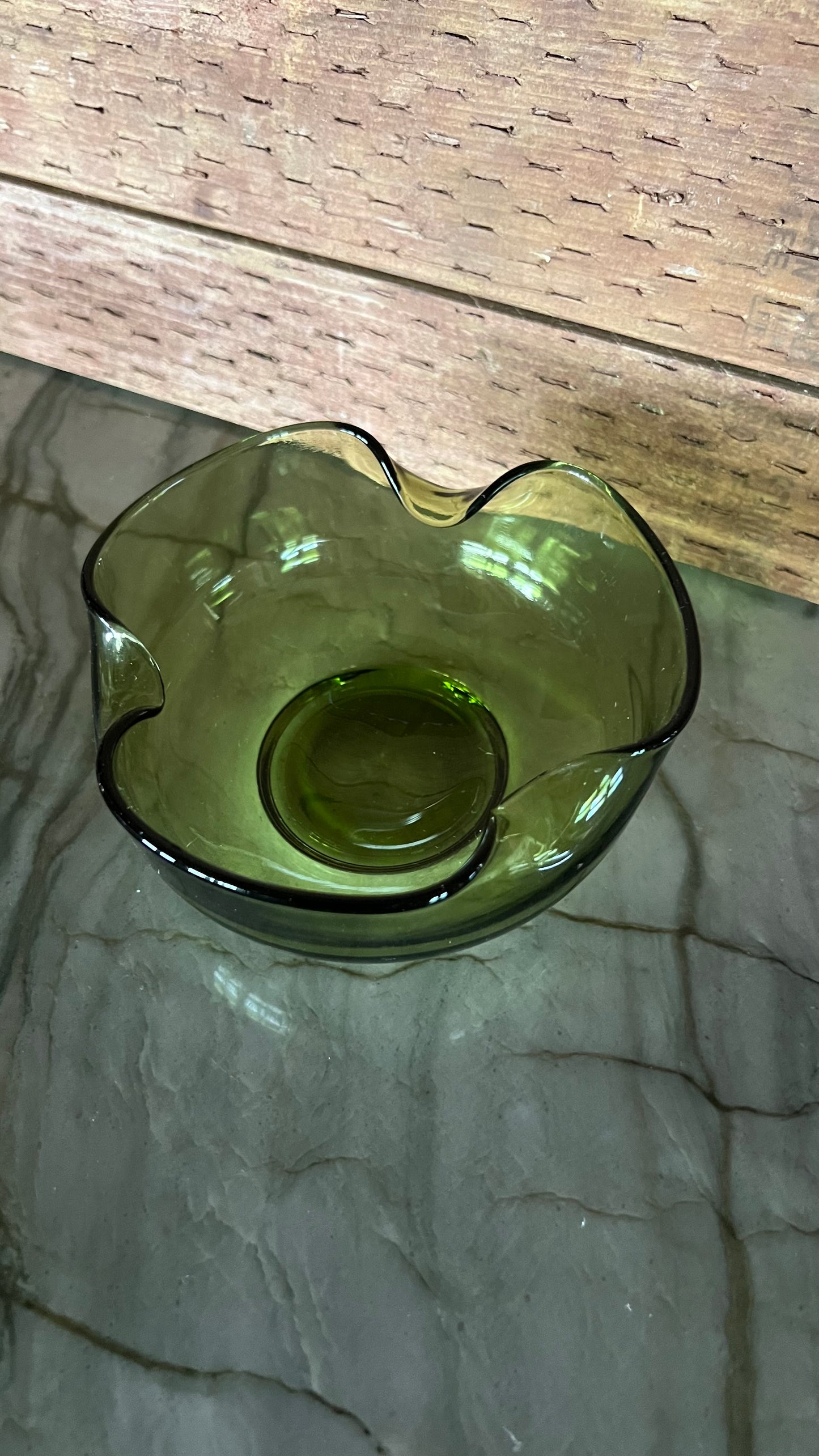 Anchor Hocking Avocado Green Small Bowl