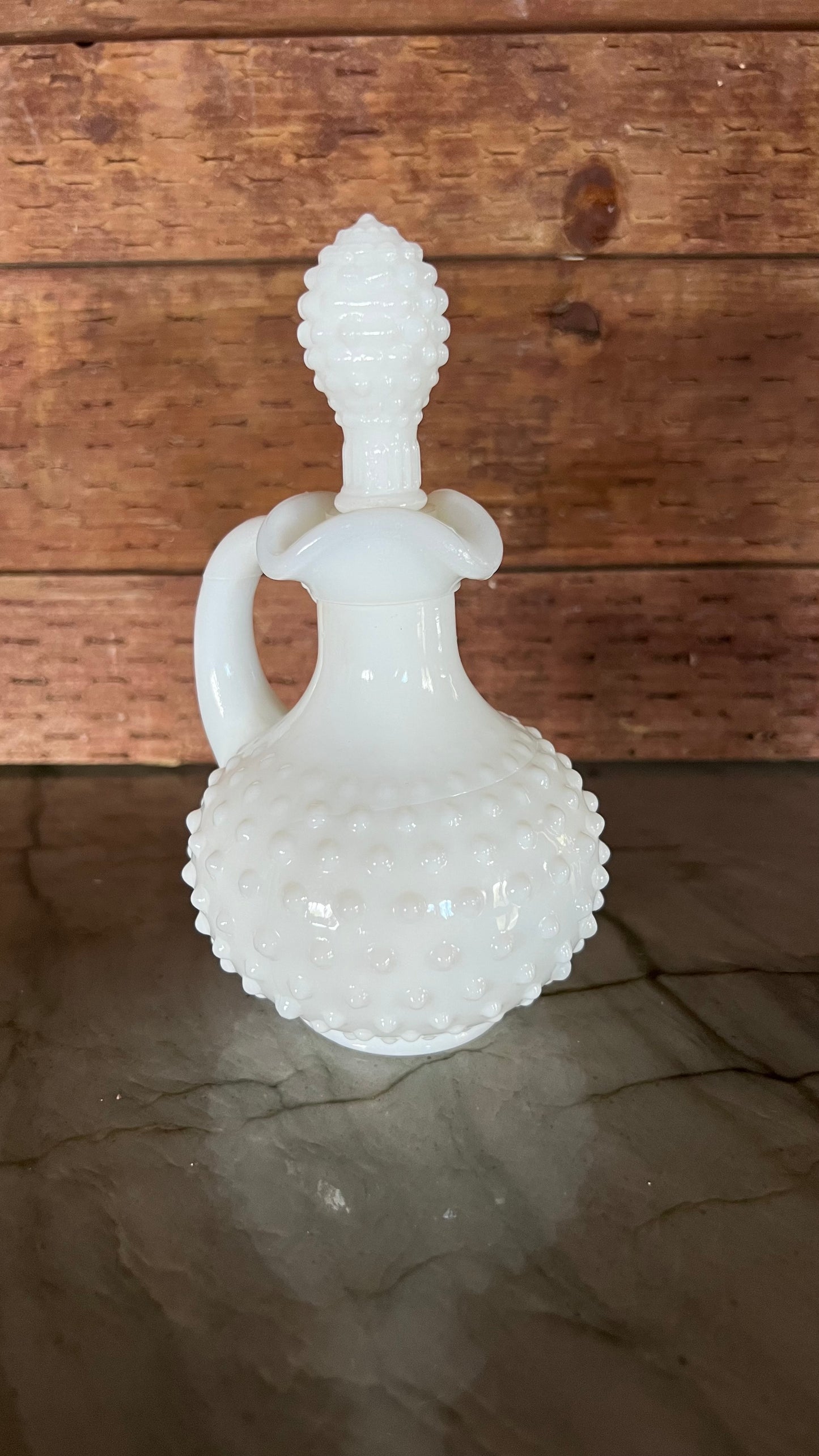 Vintage Avon Hobnail Bottle