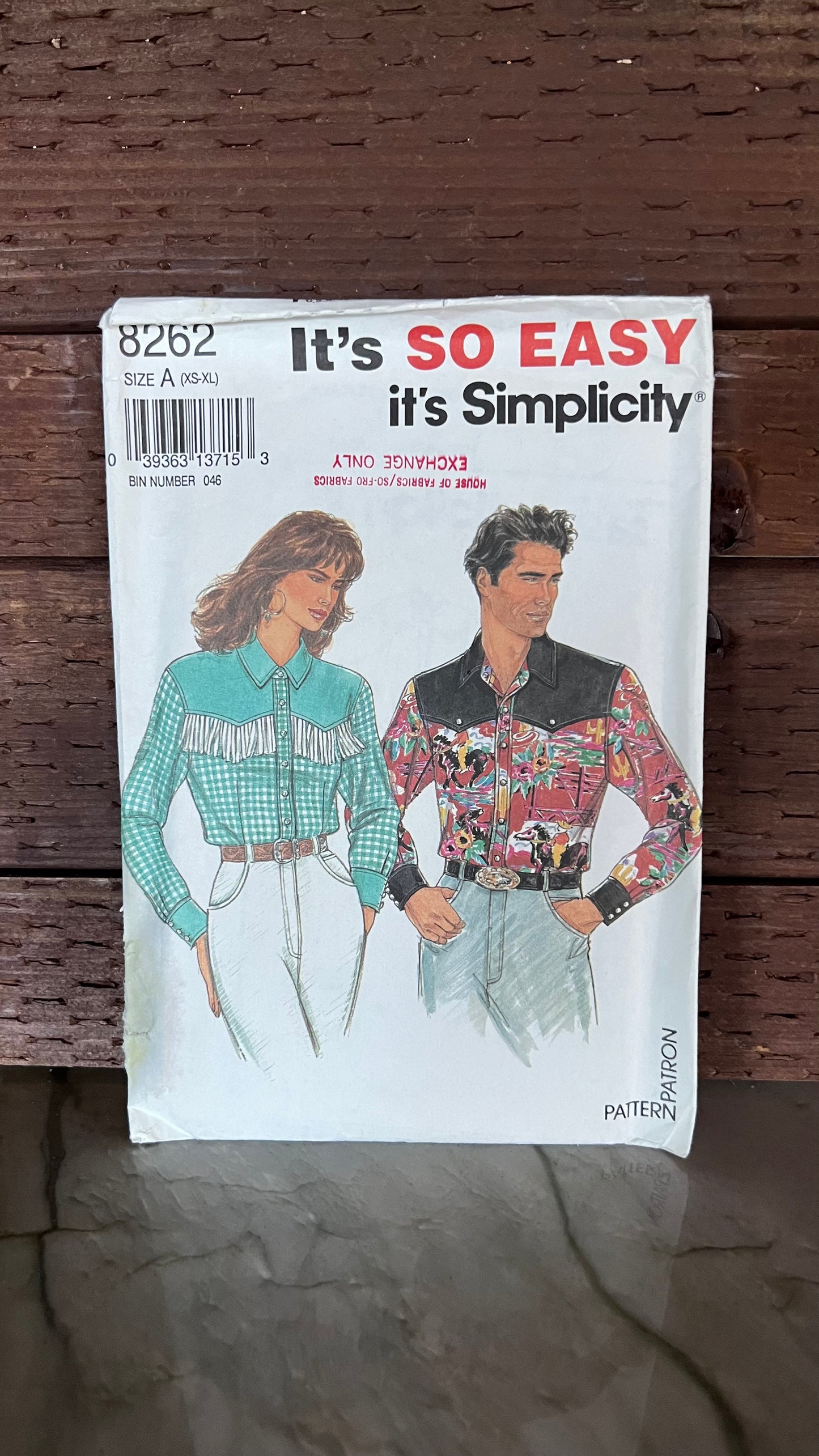 Simplicity Clothing Pattern 8262