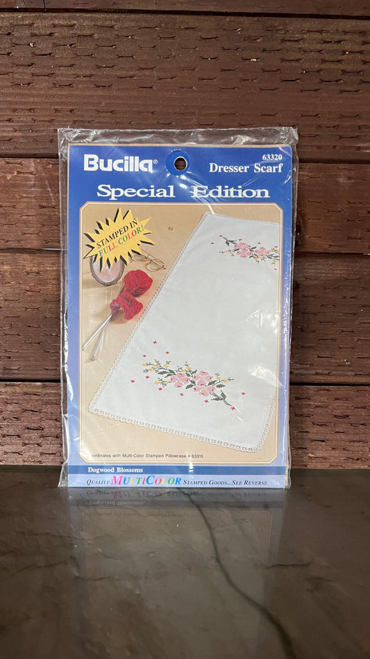 Bucilla Dresser Scarf Kit