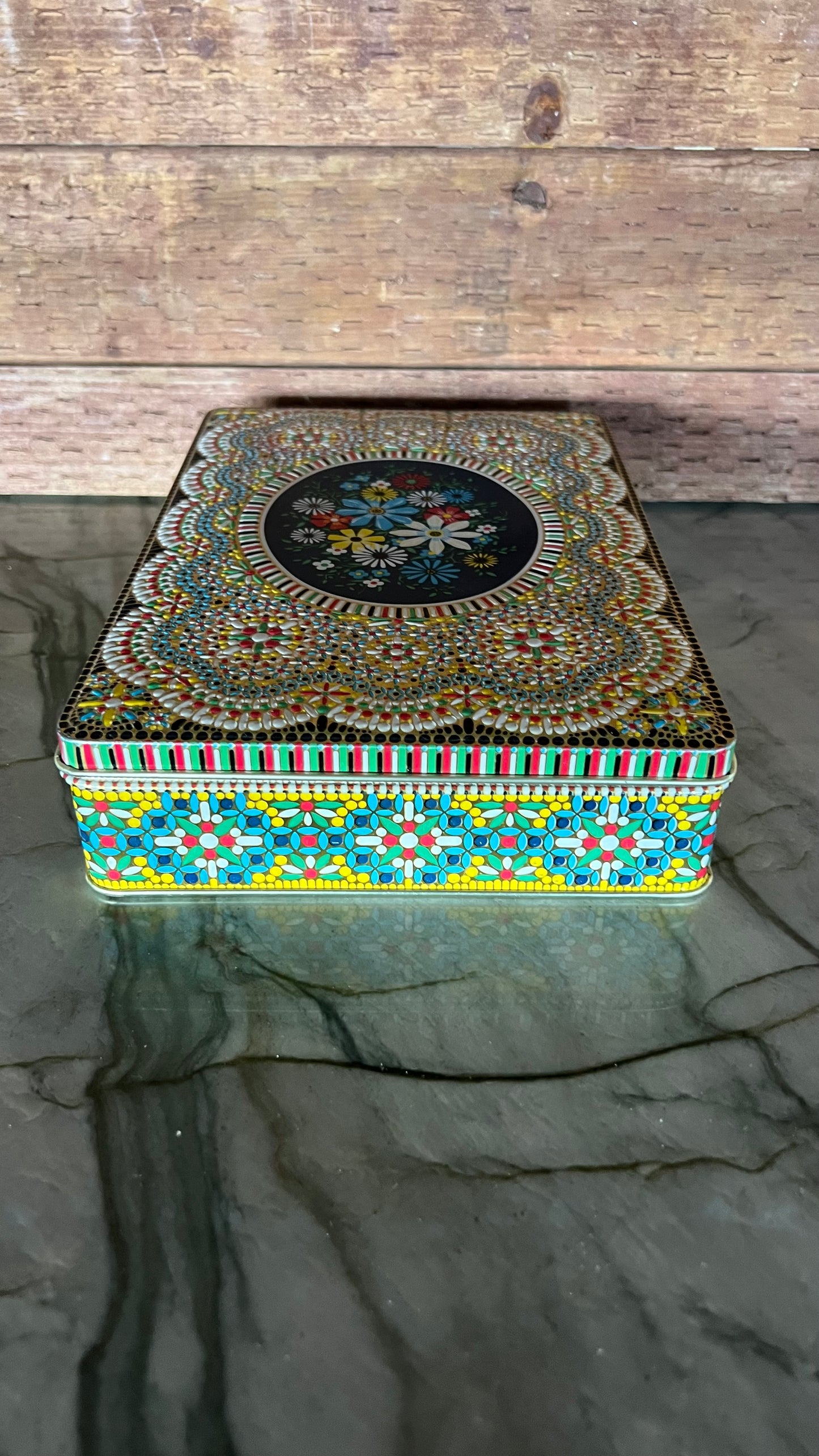 Rectangular Decorative Tin