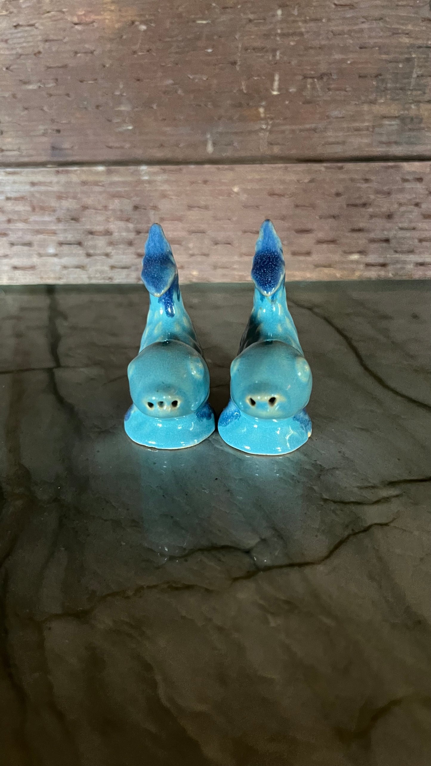 Rosemeade Fish Salt and Pepper Shakers