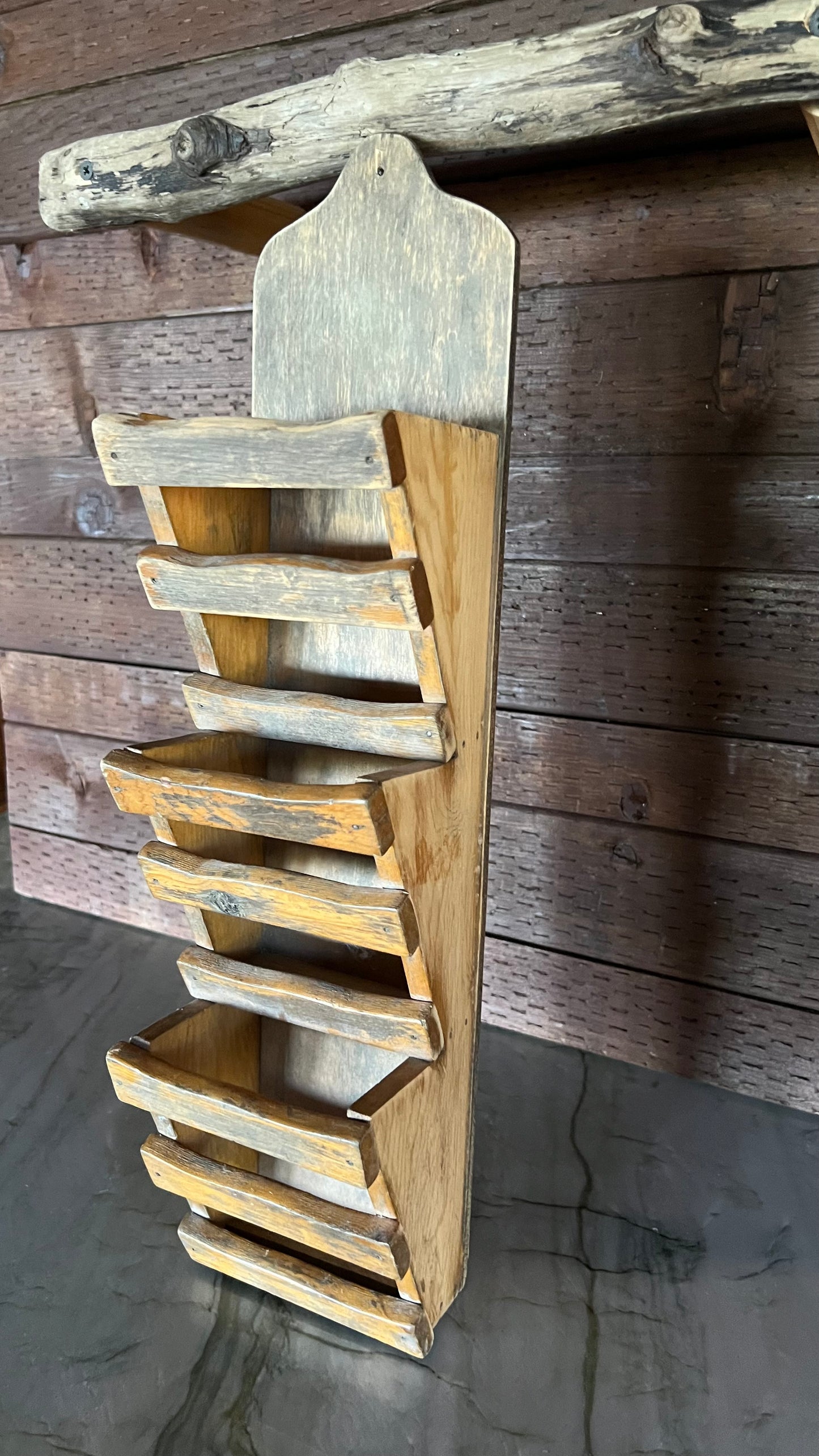 Wooden Wall Organizer