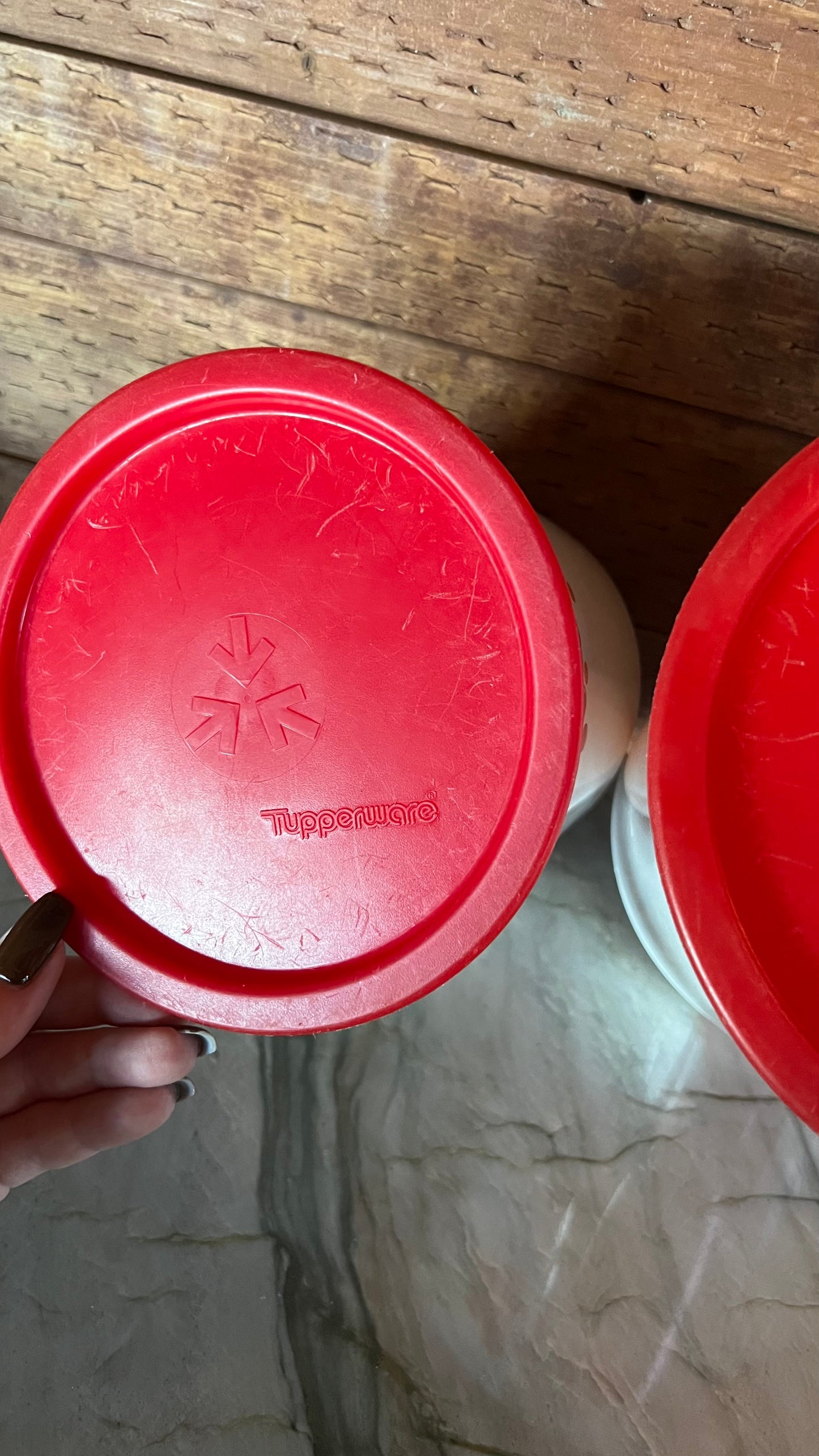 Tupperware Canister Set