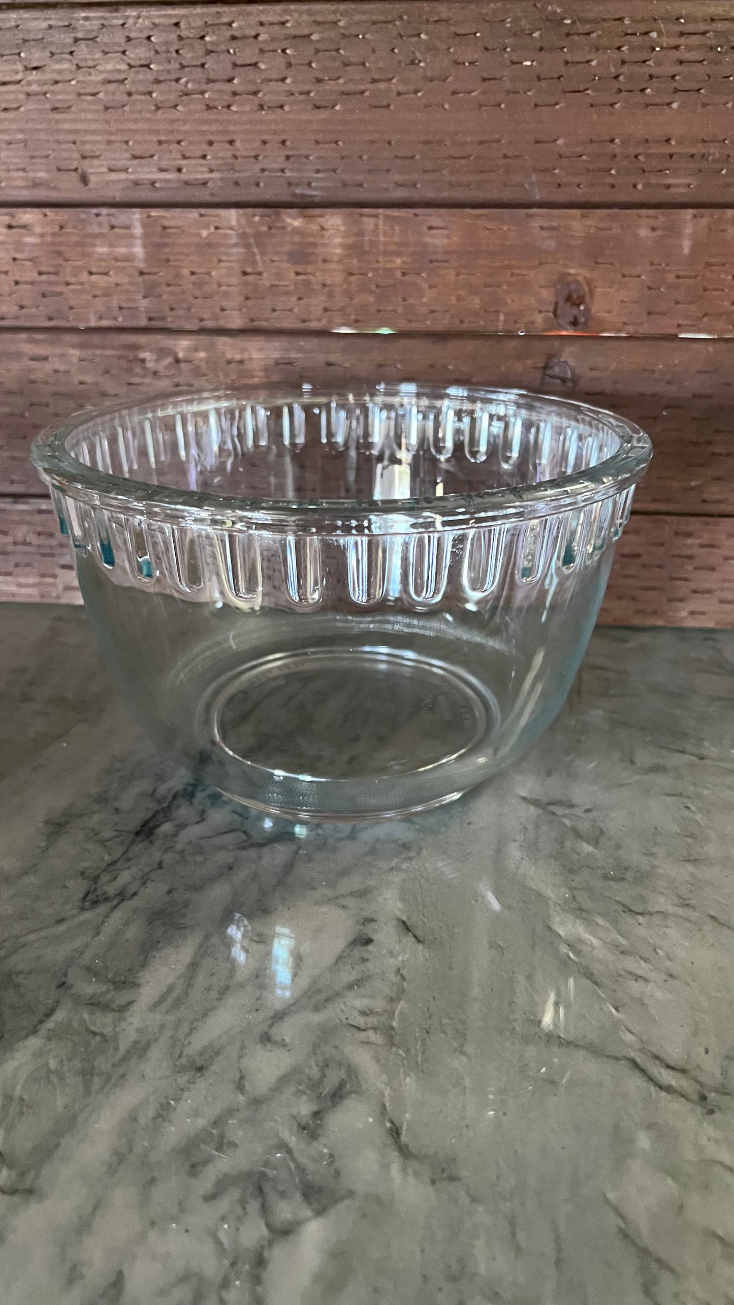 Vintage Glass Mixing Bowl