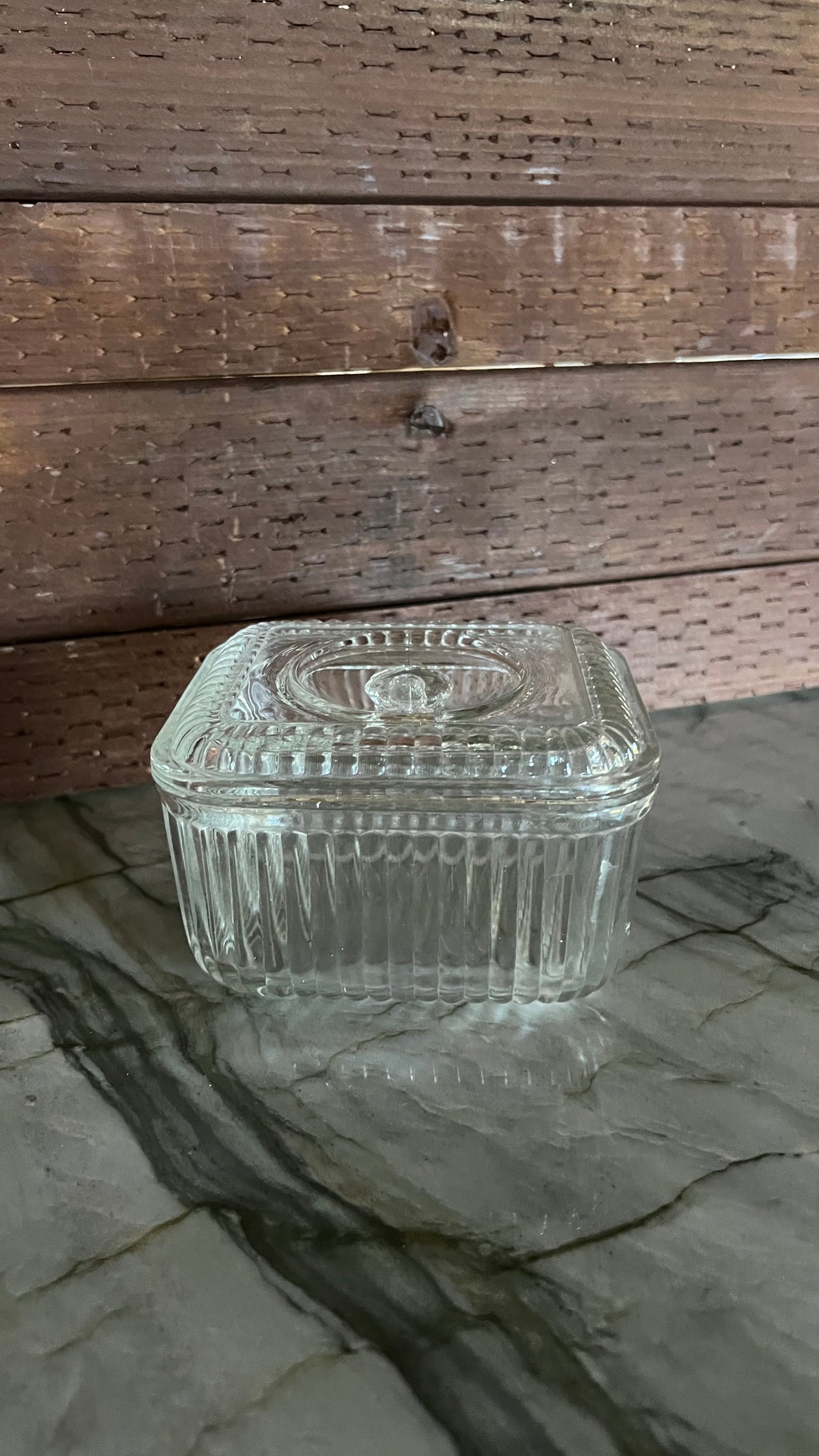 Anchor Hocking Square Glass Dish