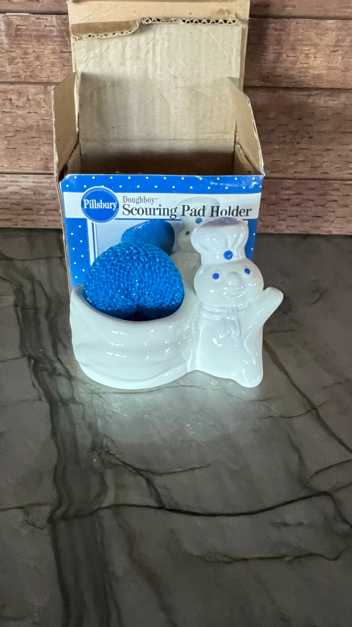 Pillsbury Doughboy Sponge Holder