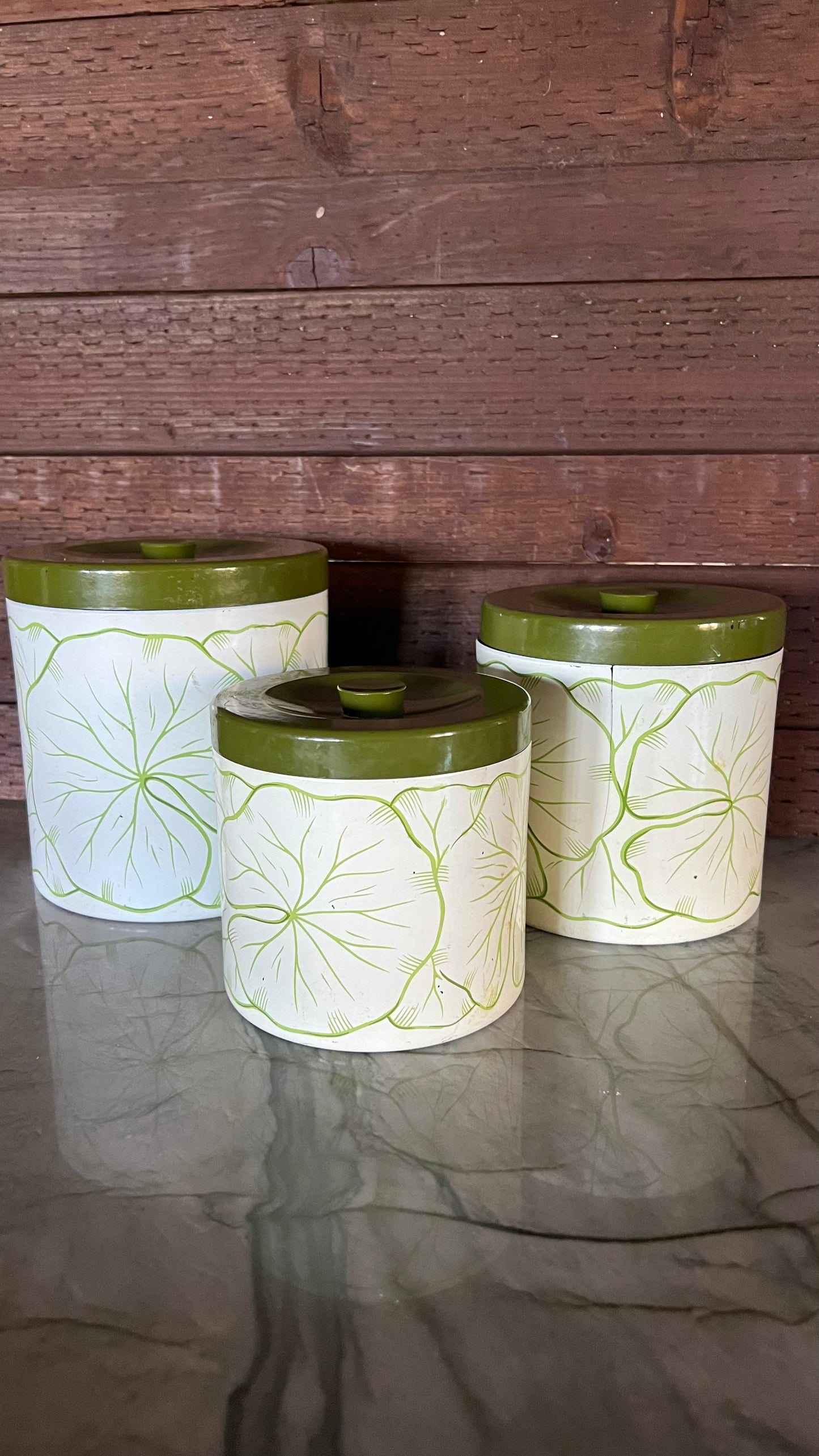 Neil the Frog Canister Set of 3