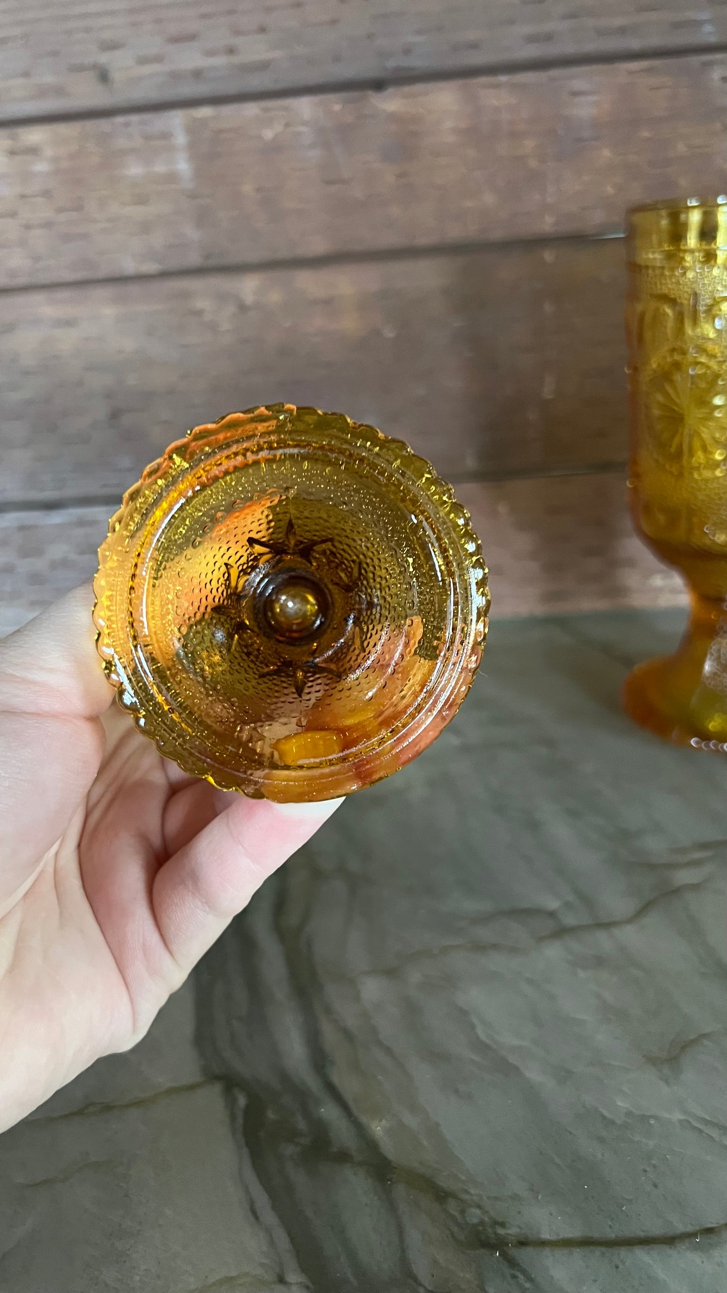 Indiana Glass Goblet Set