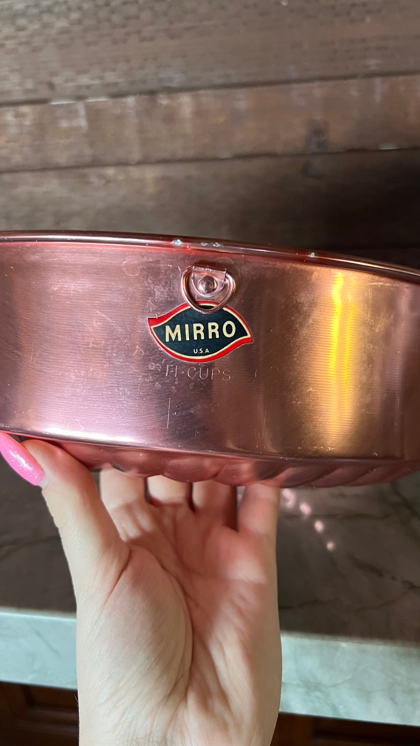 Mirro Copper Cake Tin