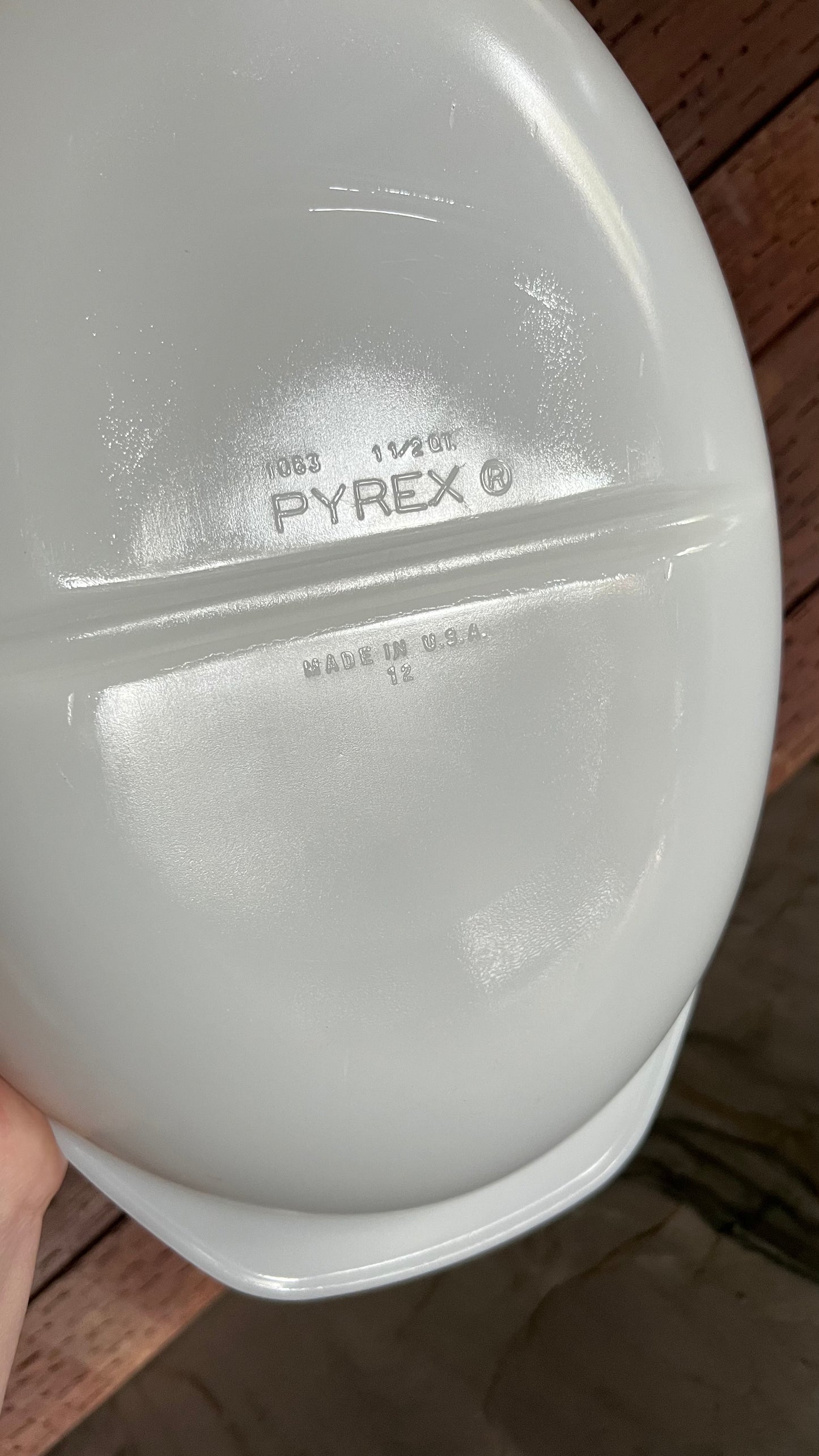 Pyrex Divided Dish